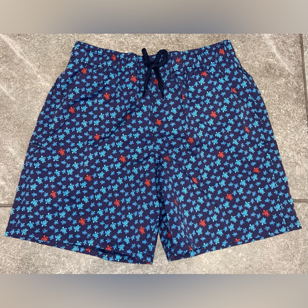 Vilebrequin Stretch Swim Trunks - Micro Ronde Des Tortues Rainbow